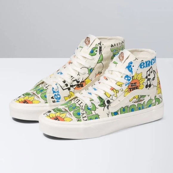 NWT Vans Sk8-Hi Tapered 'Eco Theory Eco Positivity Size 6 - Picture 1 of 9